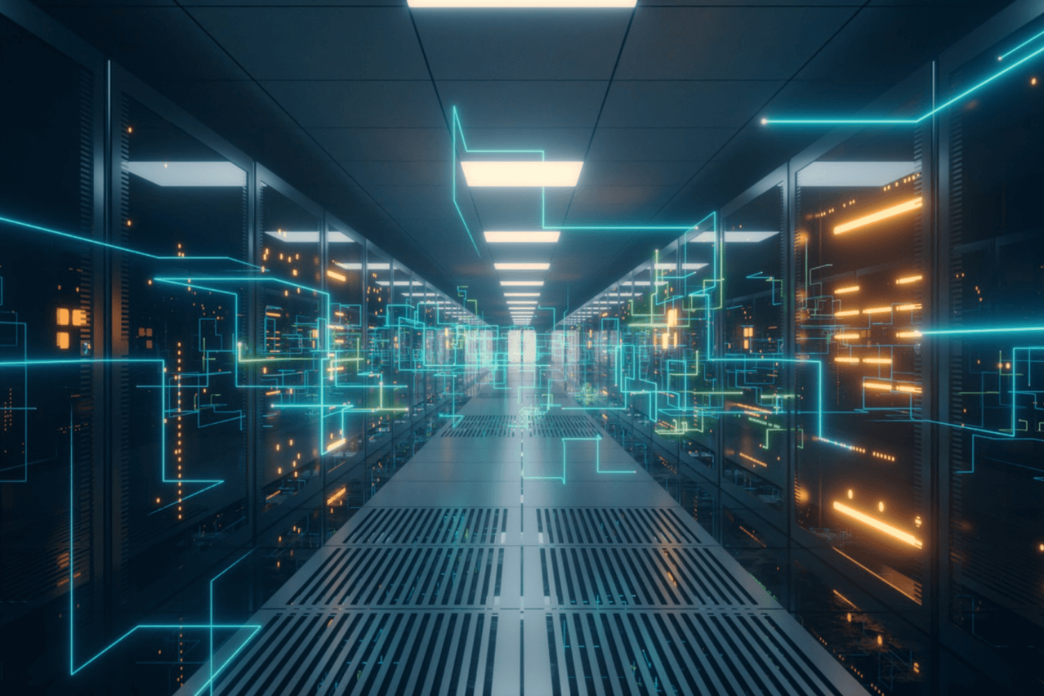 IT infrastructure illustration