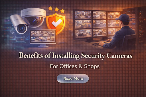 Installing Security Cameras for Offices & Shops